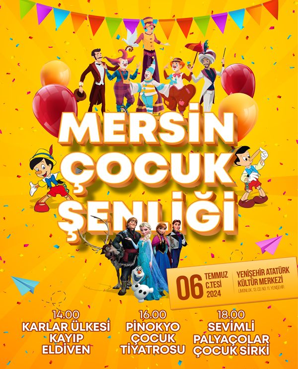 Mersin Yenişehir Kültür Merkezi Barış Salonu 1